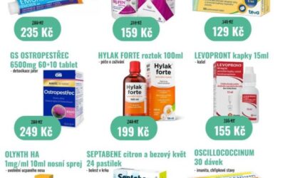 Akční nabídka v nemocniční lékárně