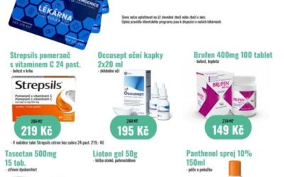 Akční nabídka v nemocniční lékárně